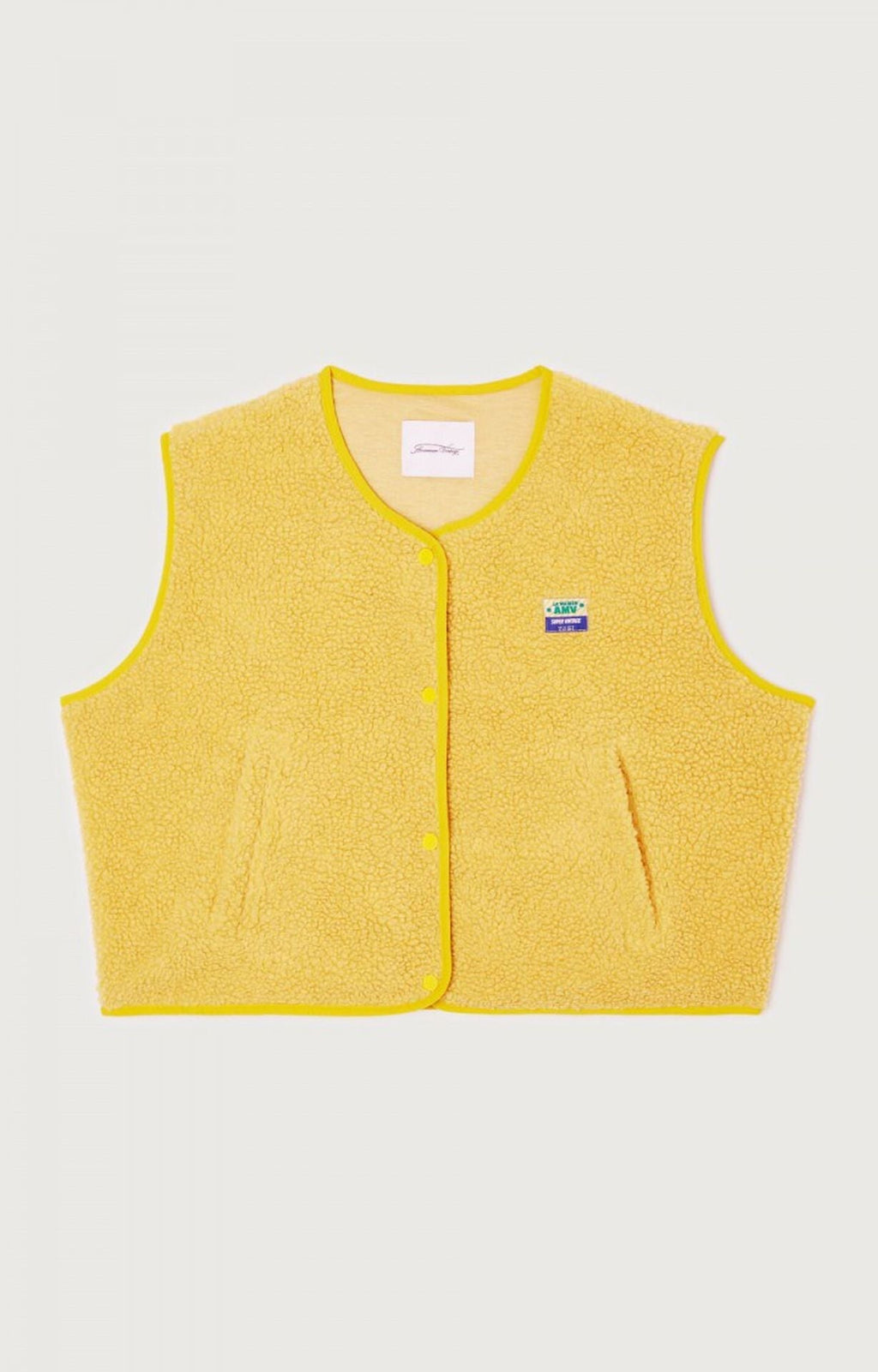 Maureen | Women's Sleeveless Button Front Pockets Vest