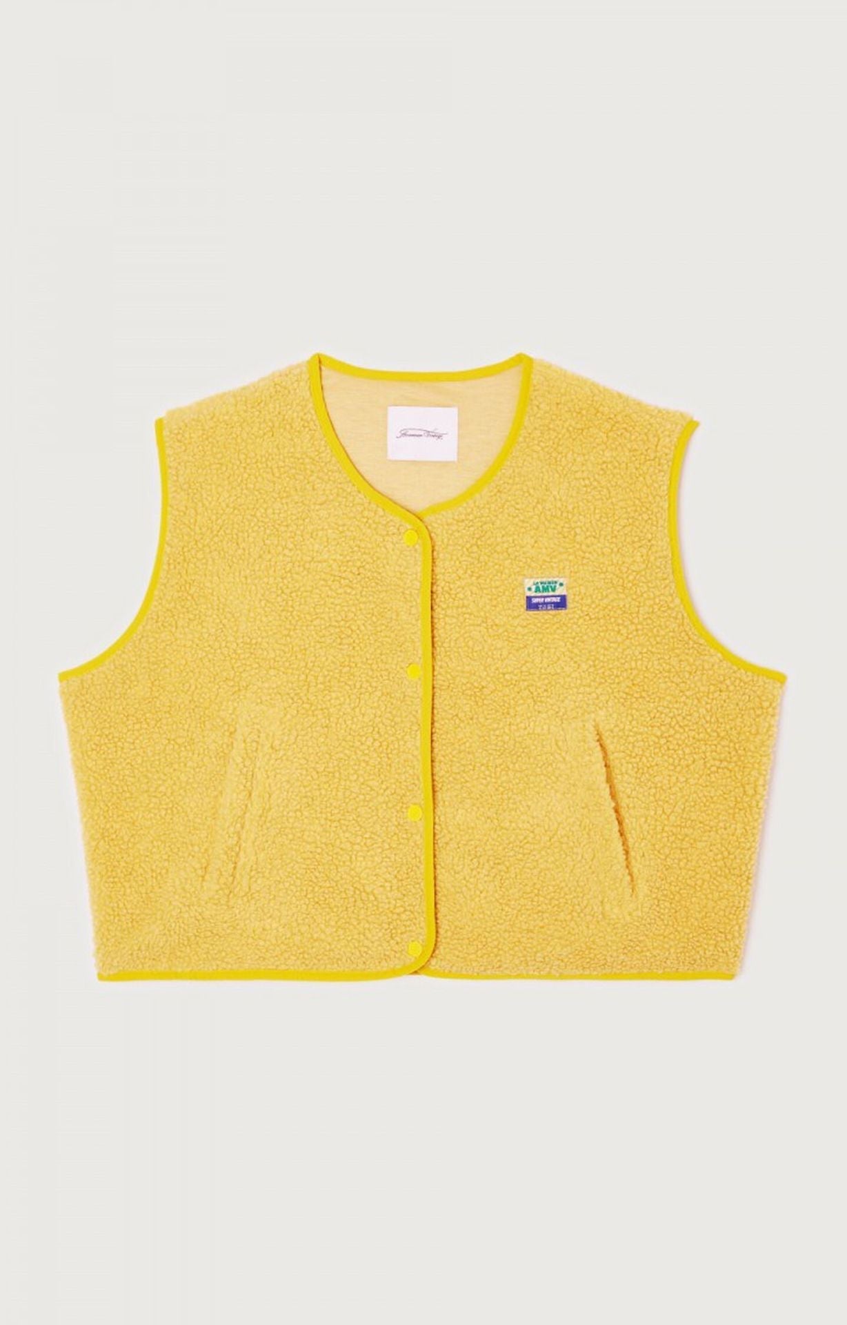 Maureen | Women's Sleeveless Button Front Pockets Vest