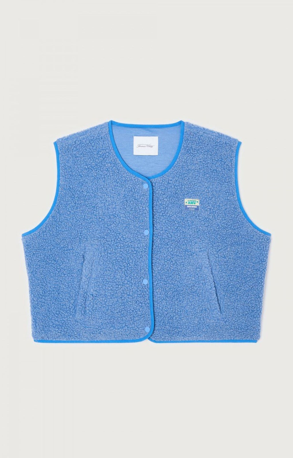Maureen | Women's Sleeveless Button Front Pockets Vest