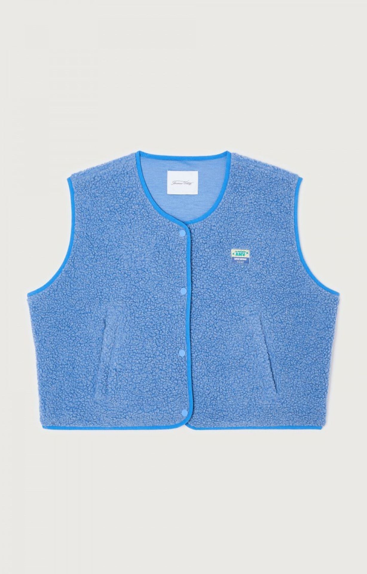 Maureen | Women's Sleeveless Button Front Pockets Vest
