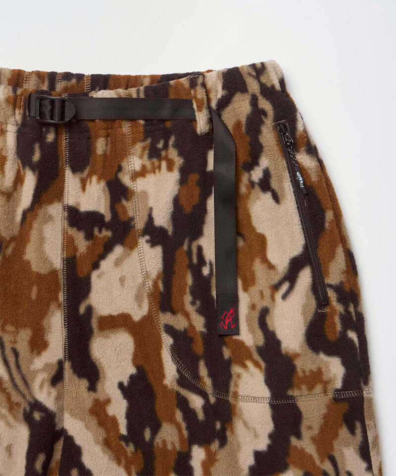 Men's Camo Print Jogger Pants with Belted Waist