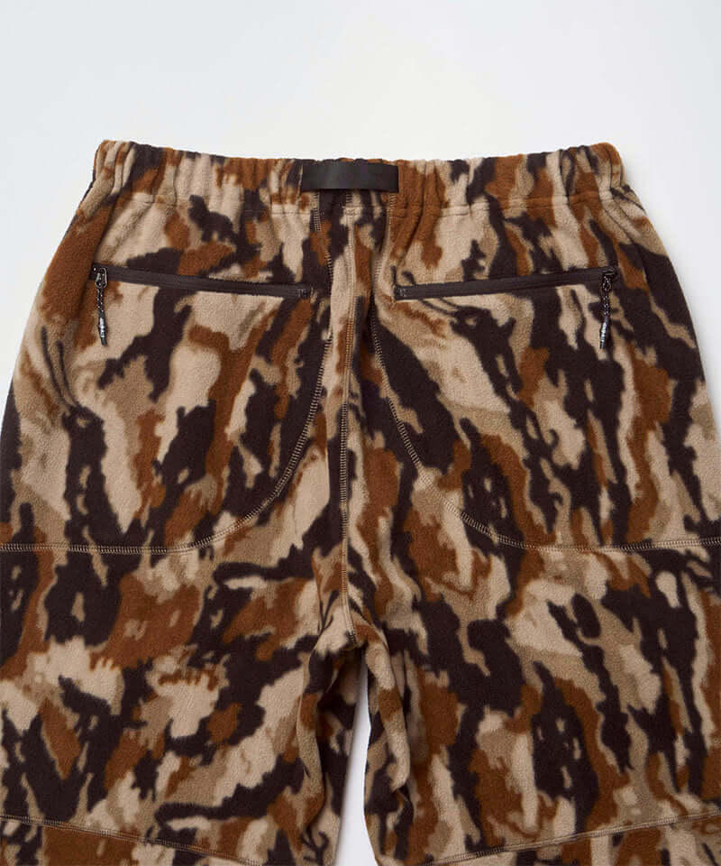 Men's Camo Print Jogger Pants with Belted Waist