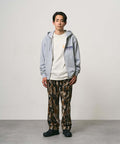 Men's Camo Print Jogger Pants with Belted Waist