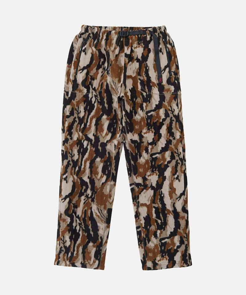 Men's Camo Print Jogger Pants with Belted Waist