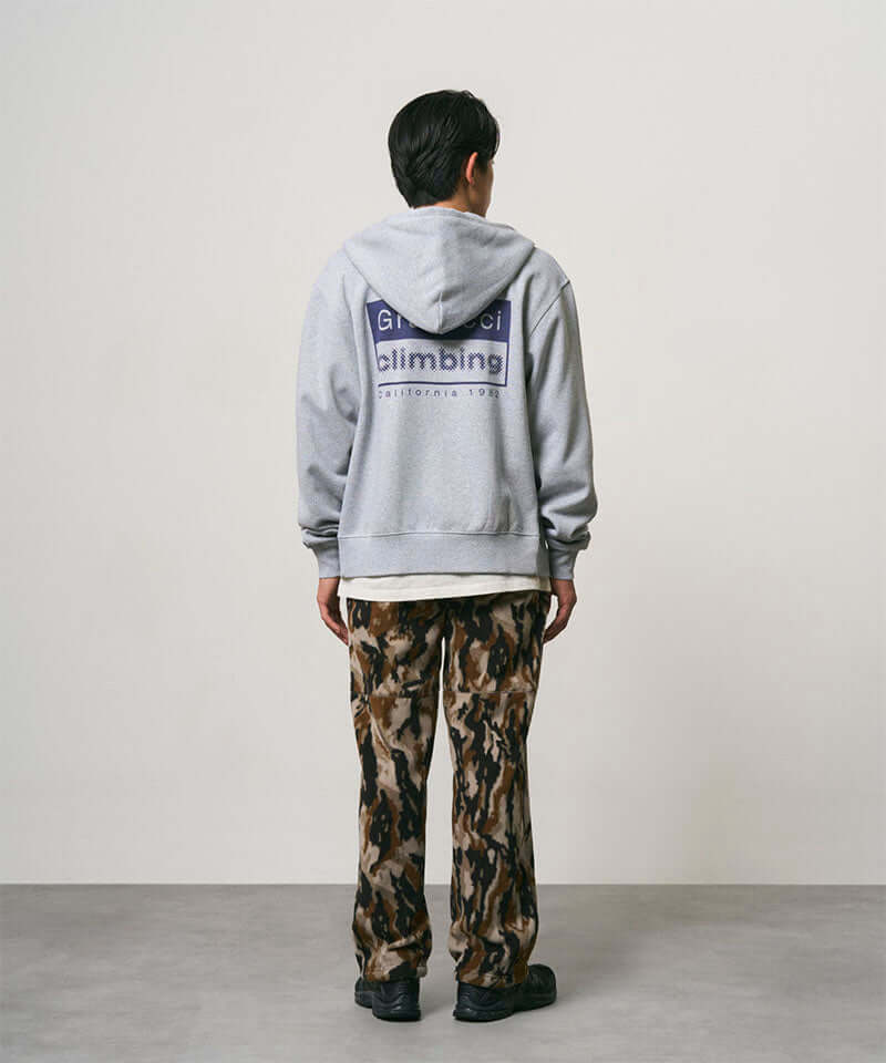Men's Camo Print Jogger Pants with Belted Waist