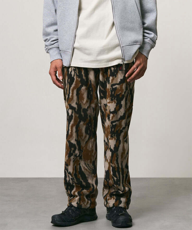 Men's Camo Print Jogger Pants with Belted Waist
