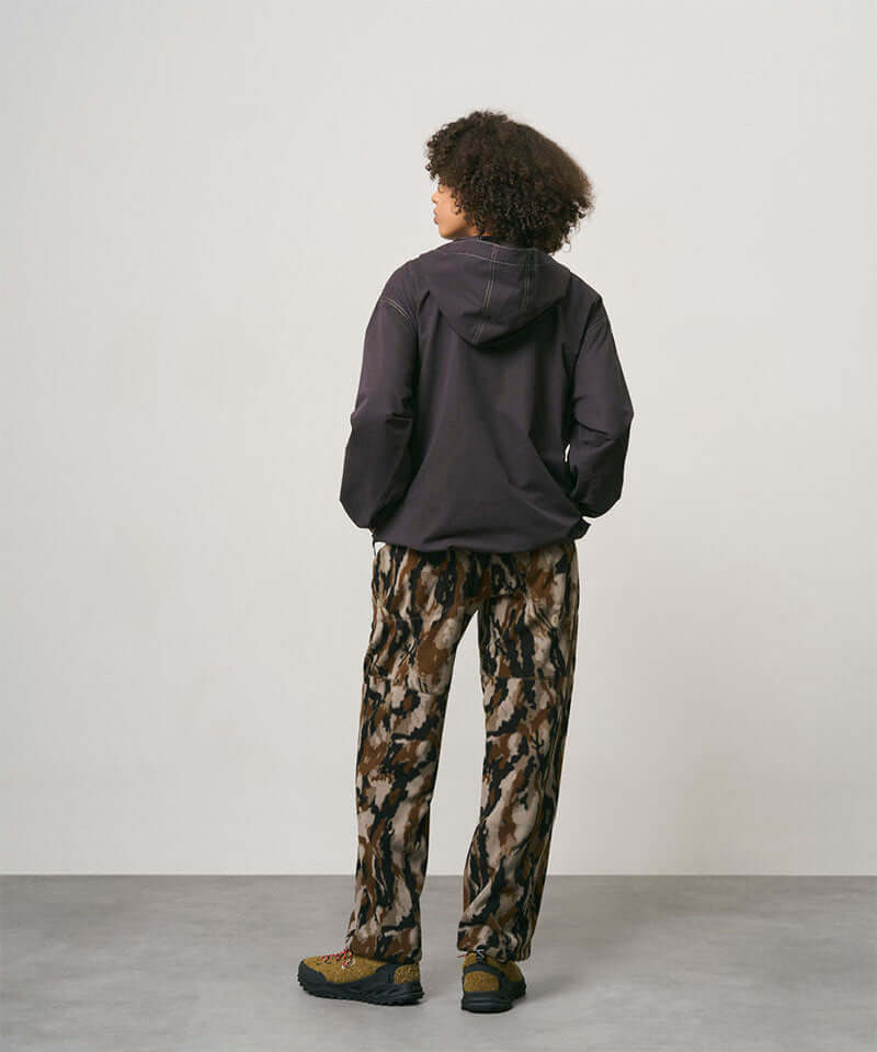 Men's Camo Print Jogger Pants with Belted Waist