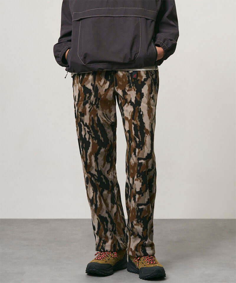 Men's Camo Print Jogger Pants with Belted Waist