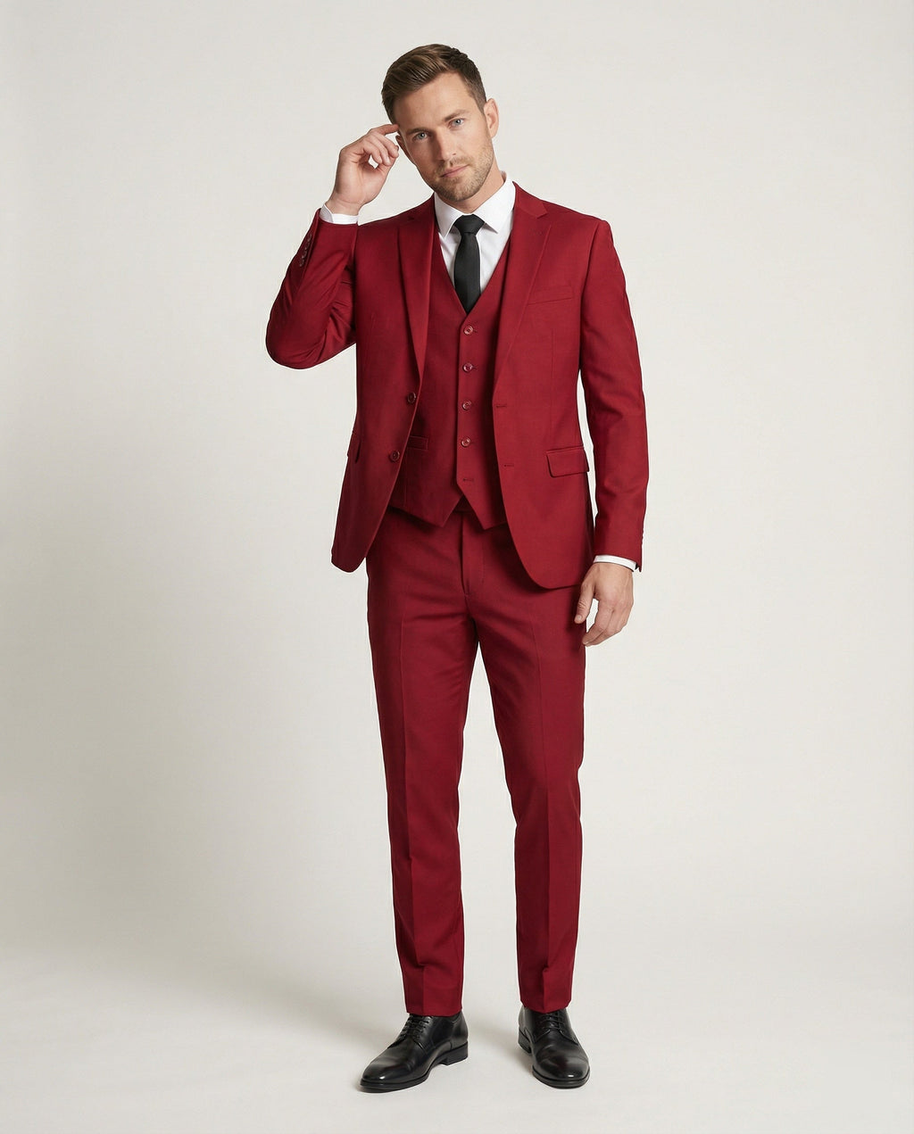 Men's Classic Three-Piece Suit