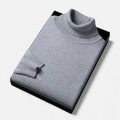 Men's Fine-Knit Turtleneck Sweater