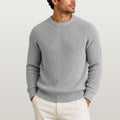 Men's Fisherman Rib Raglan Crewneck Sweater