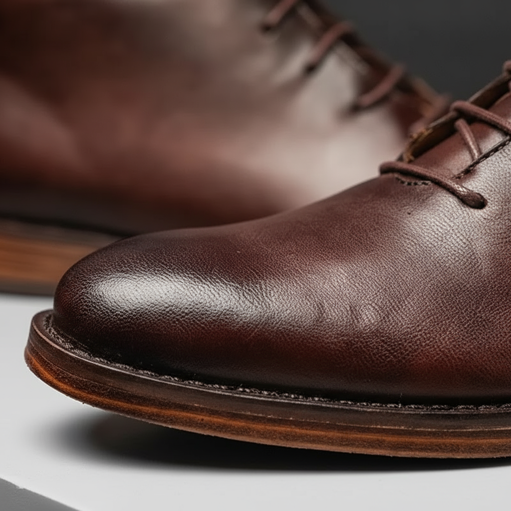 Men's Full-Grain Leather Lace-Up Boots