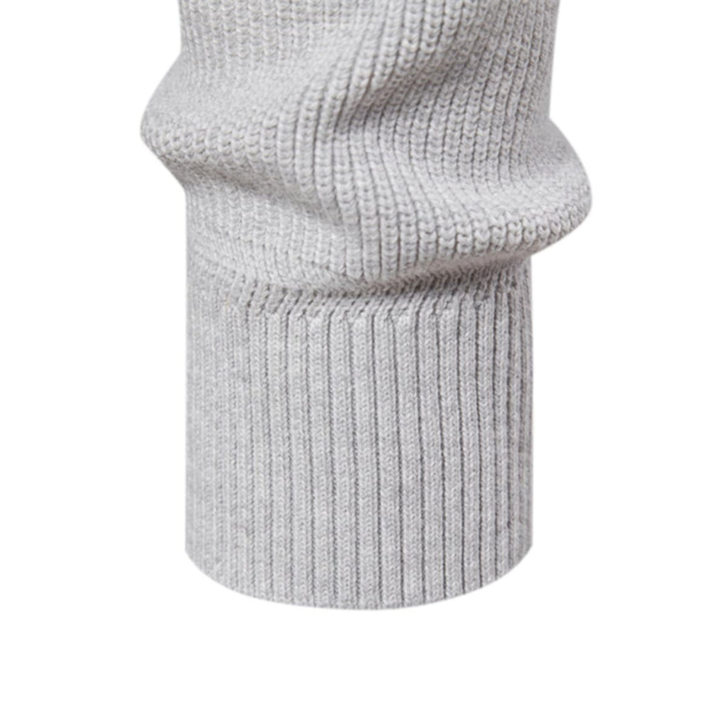 Men's Ribbed Knit Half-Zip Sweater