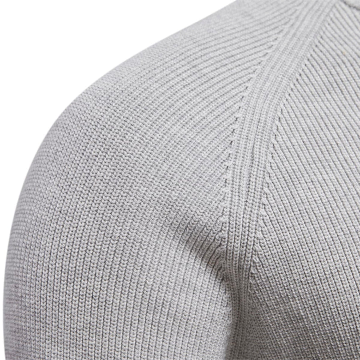 Men's Ribbed Knit Half-Zip Sweater
