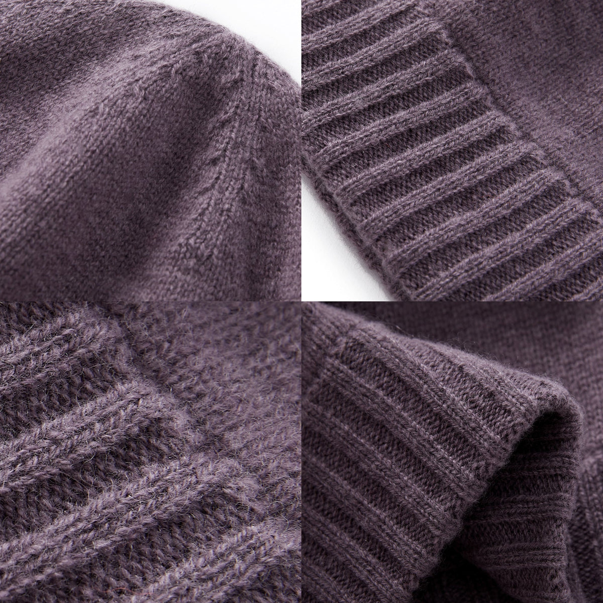 Men's Classic Knit Beanie with Ribbed Cuff