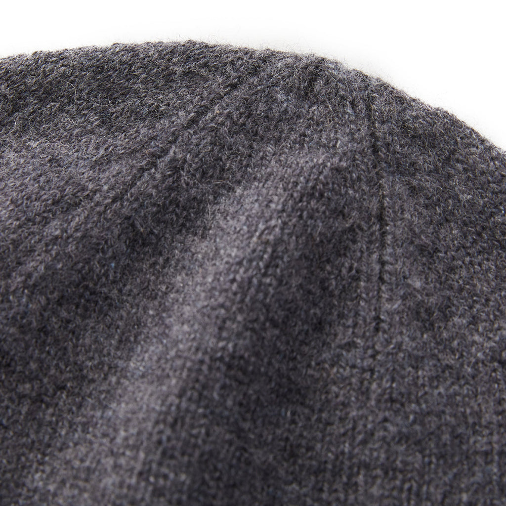 Men's Classic Knit Beanie with Ribbed Cuff