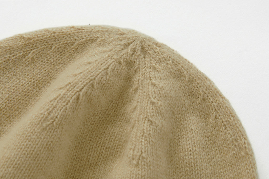 Men's Classic Knit Beanie with Ribbed Cuff