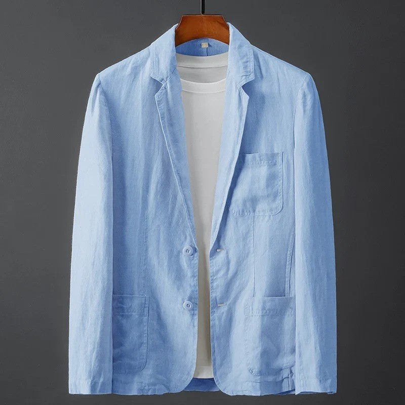 Men's Lightweight Two-Button Casual Blazer