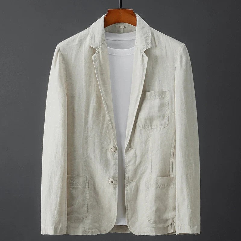Men's Lightweight Two-Button Casual Blazer