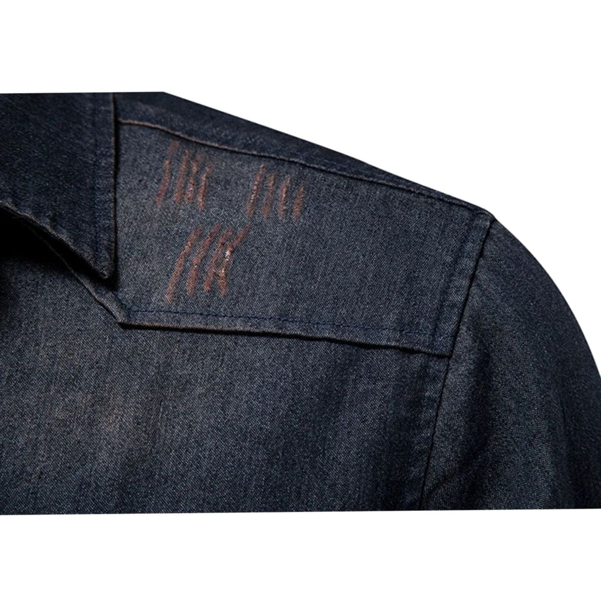 Men's Western Style Dual Pocket Long Sleeve Shirt