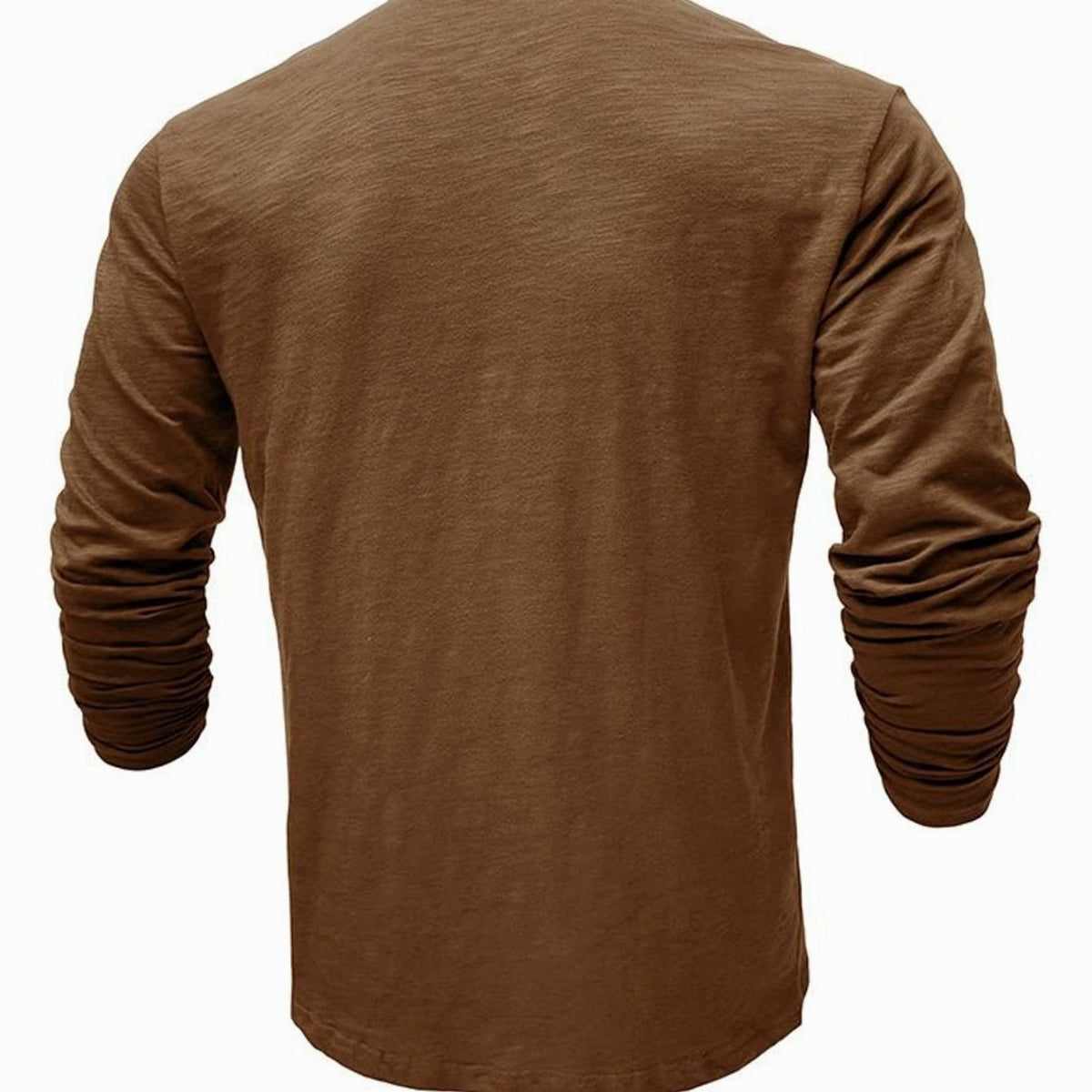 Men's Long Sleeve Button Henley Shirt