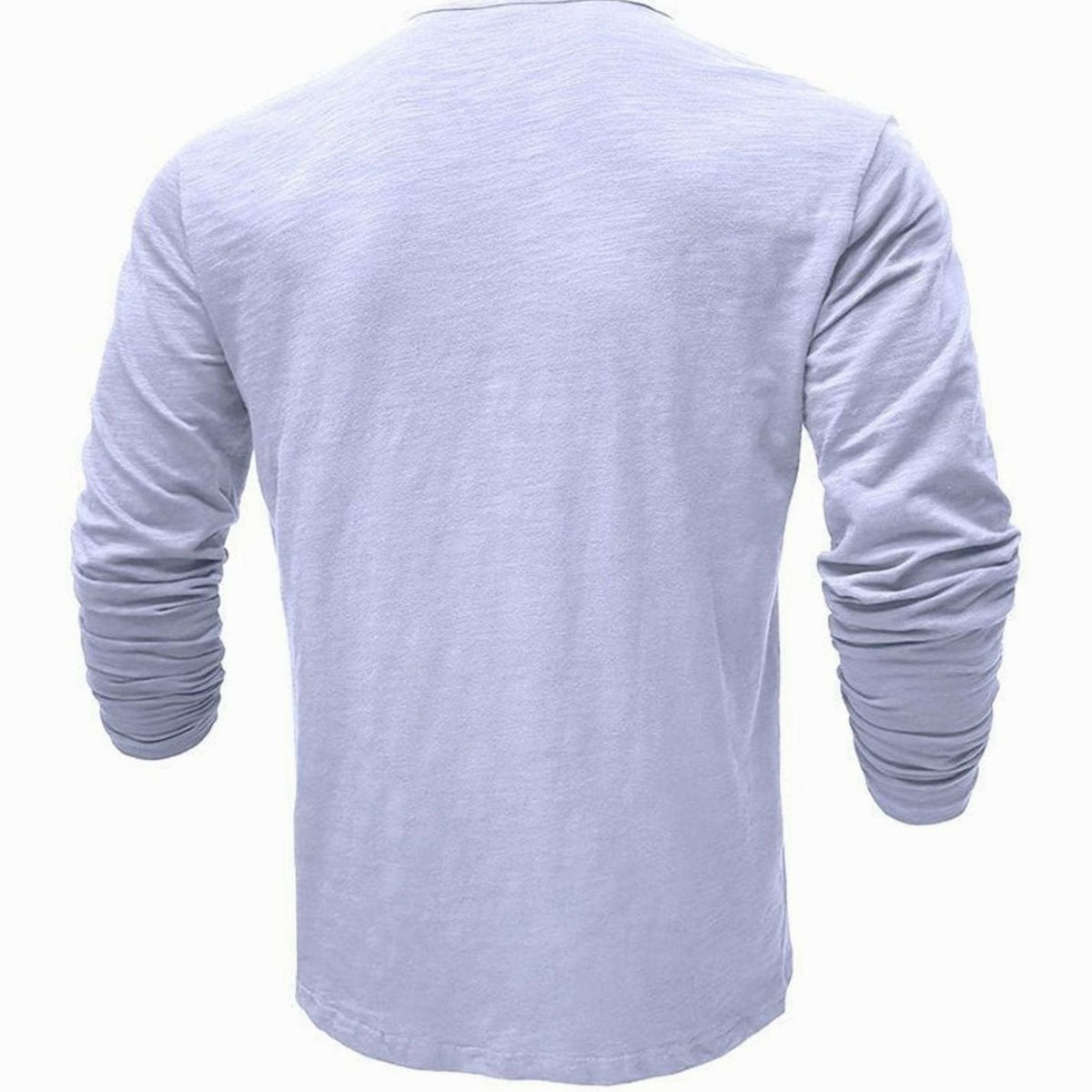Men's Long Sleeve Button Henley Shirt