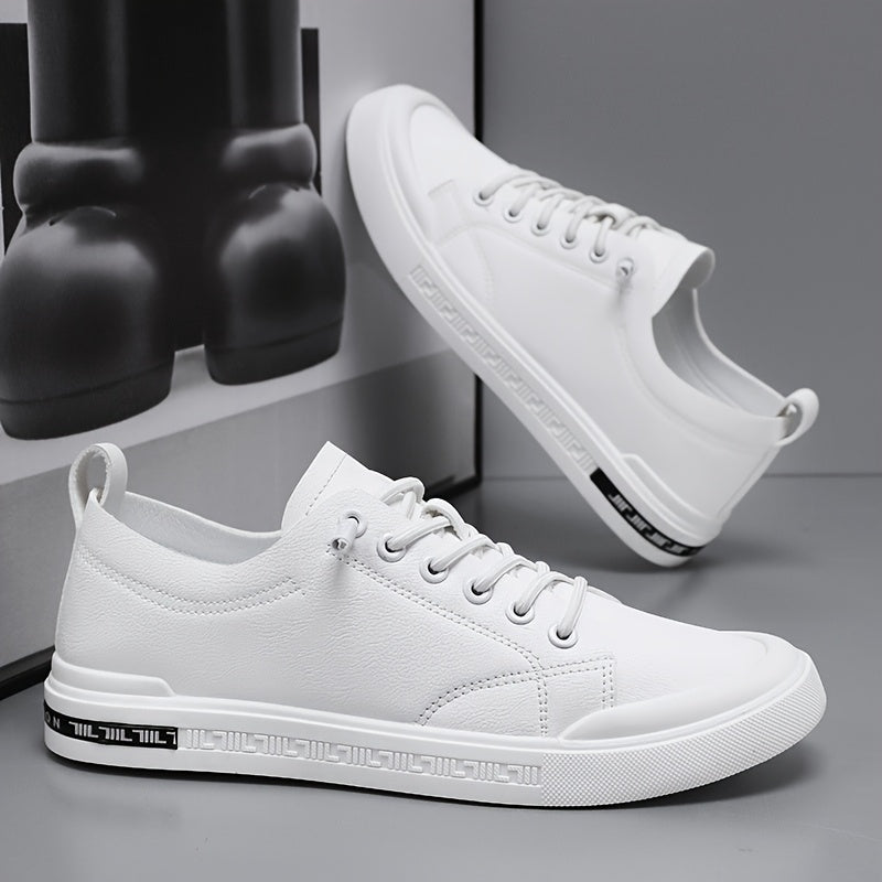 Men's Minimal Low-Top Lace-Up Sneakers
