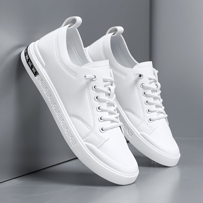 Men's Minimal Low-Top Lace-Up Sneakers