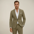 Men's Notch Lapel Two-Piece Formal Suit