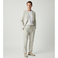 Men's Two-Piece Blazer & Drawstring Pants Suit Set