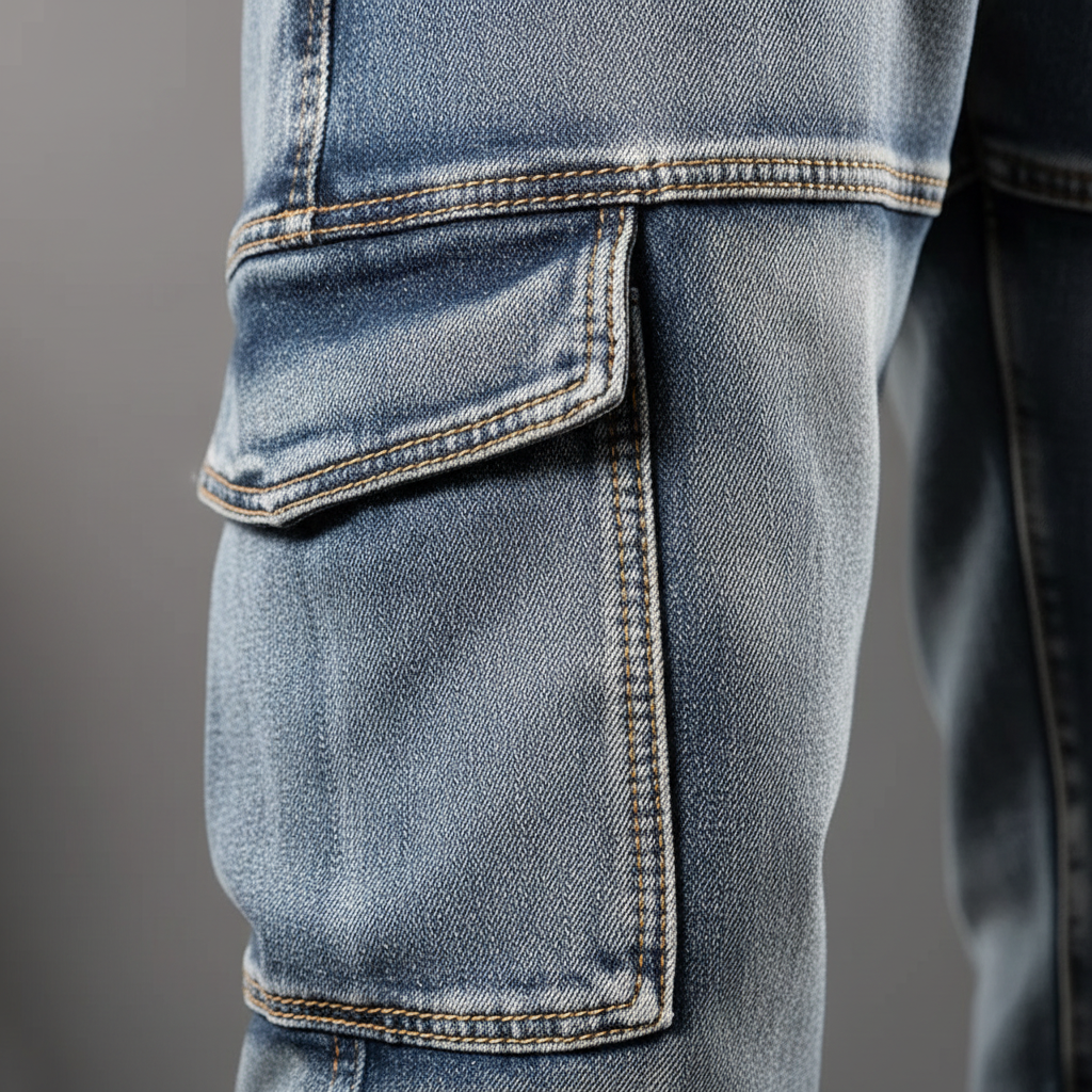 Men's Reinforced Cargo Jeans