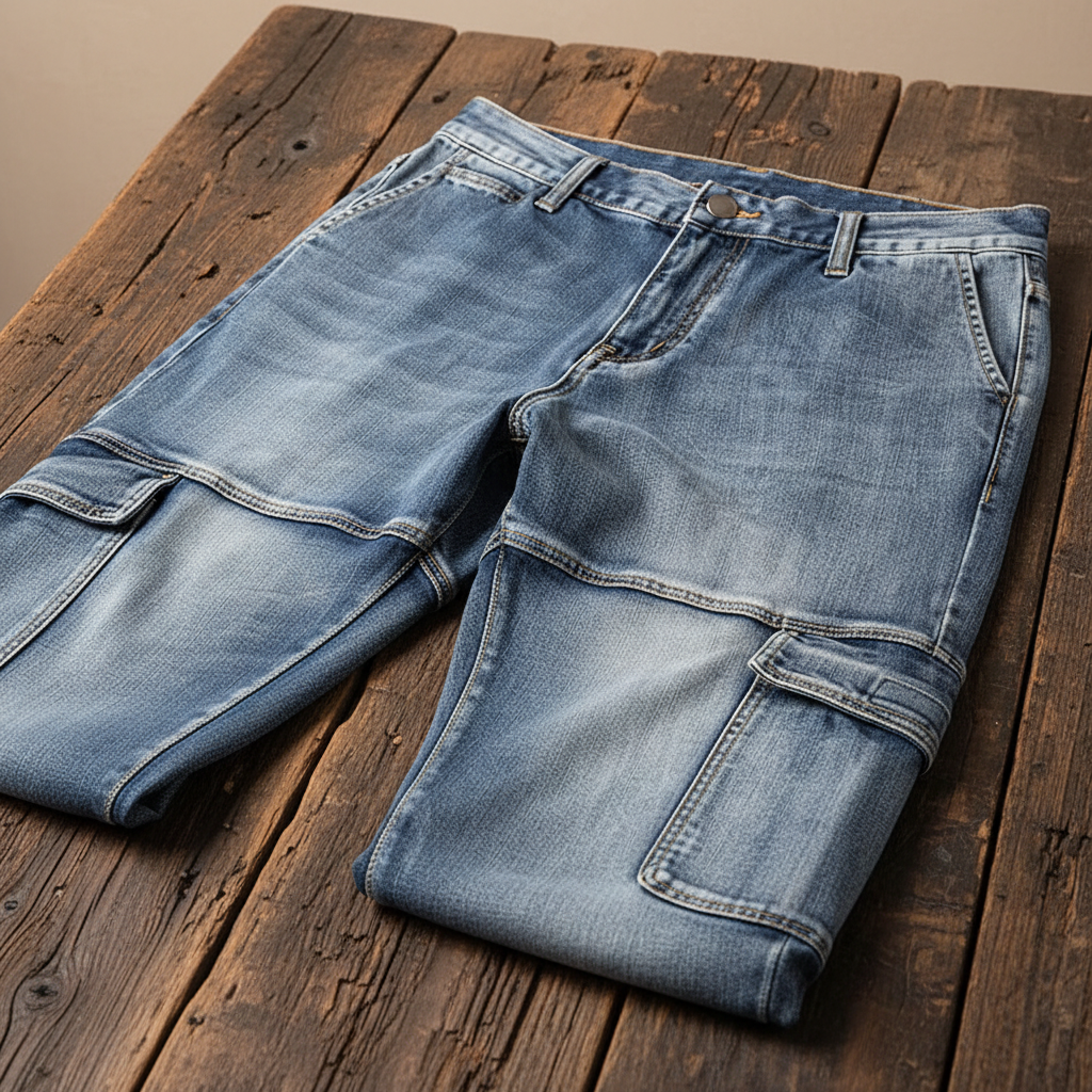 Men's Reinforced Cargo Jeans