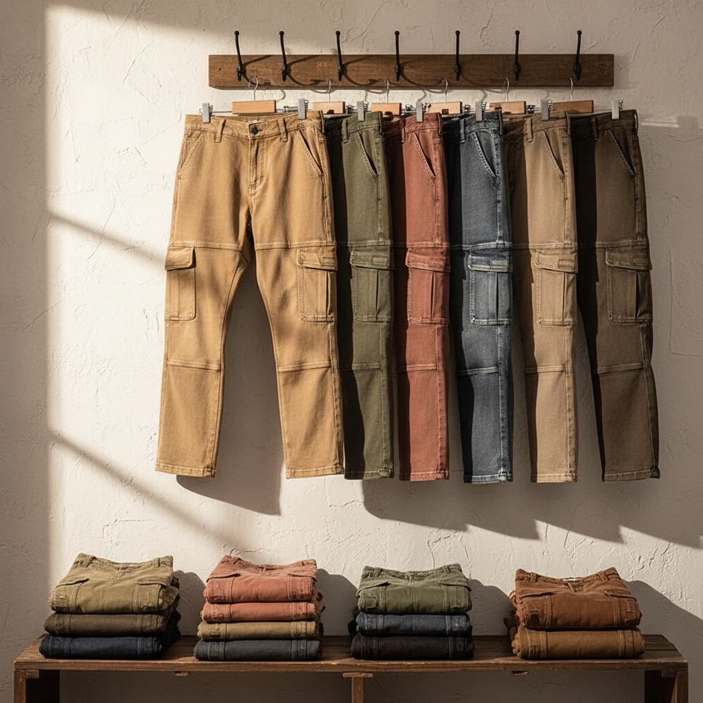 Men's Reinforced Cargo Jeans