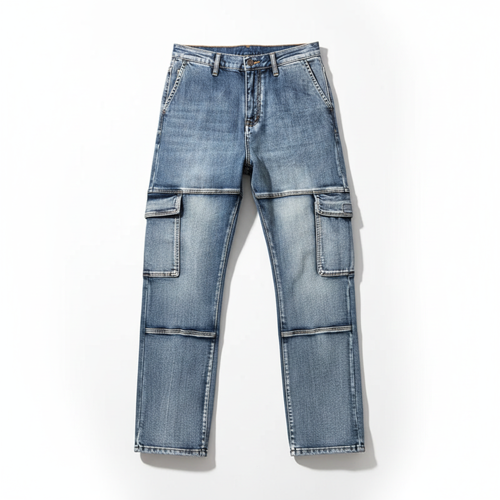 Men's Reinforced Cargo Jeans