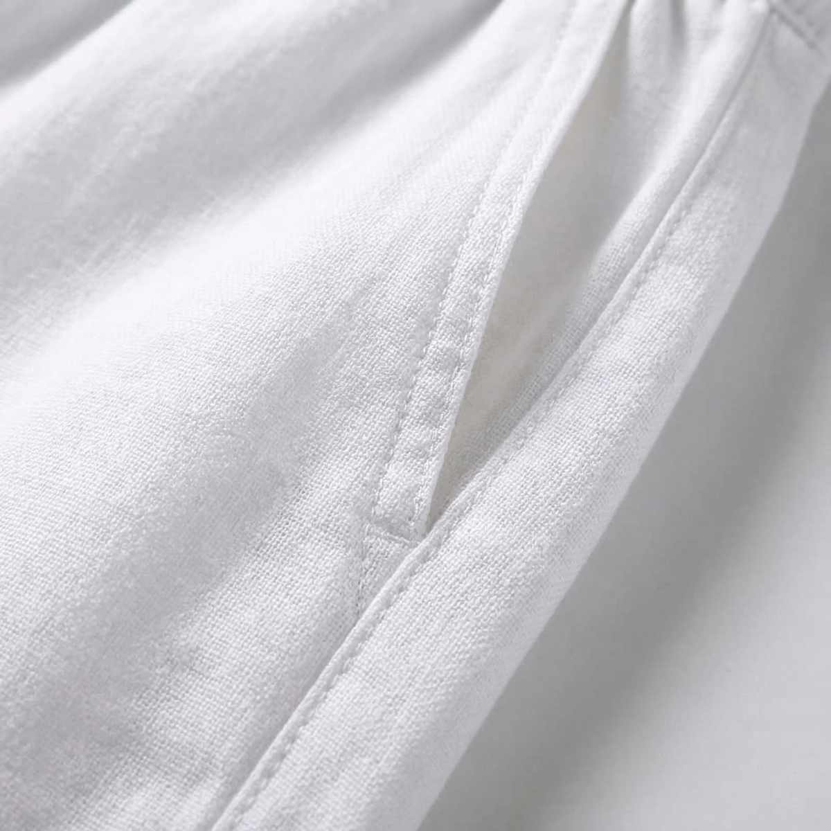 Men's Relaxed Fit Elastic Drawstring Pants