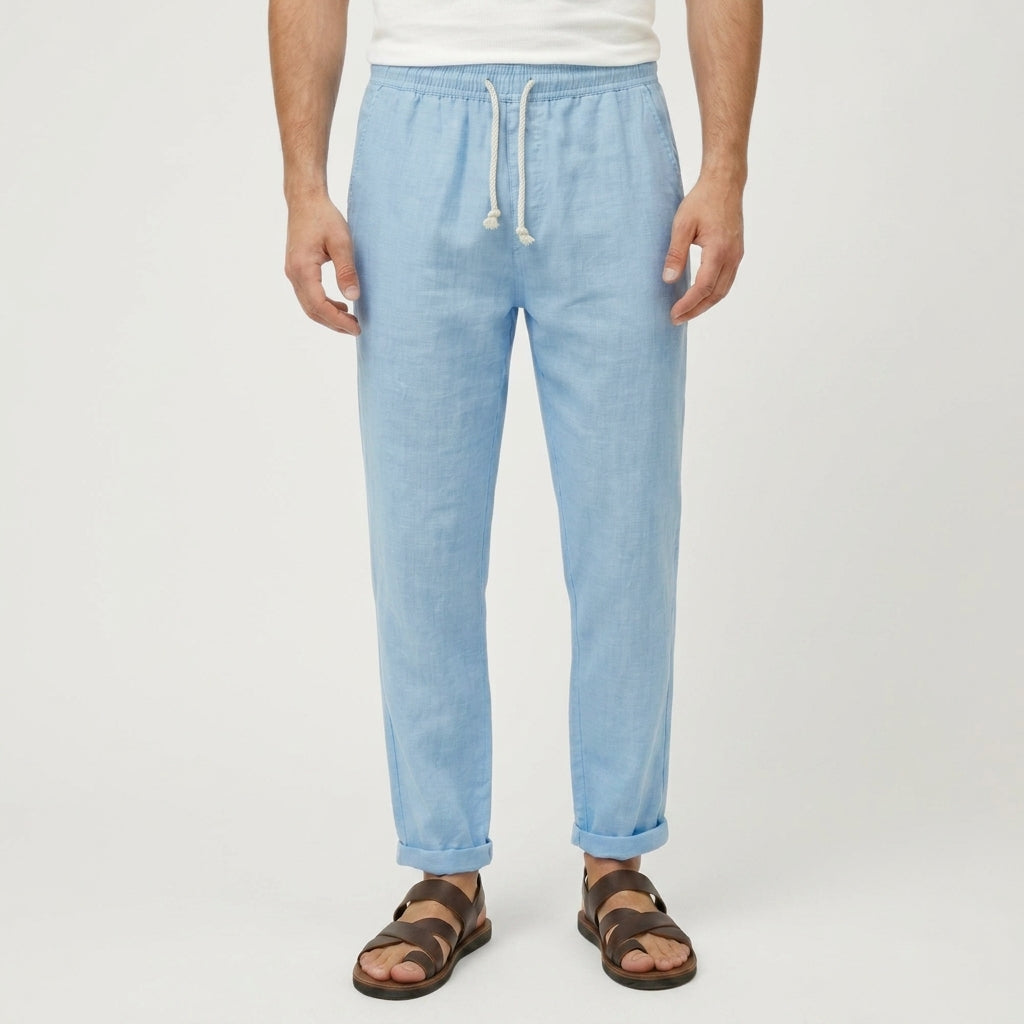 Men's Tapered Ankle Drawstring Pants