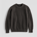 Men's Chunky Fisherman Rib Crewneck Sweater