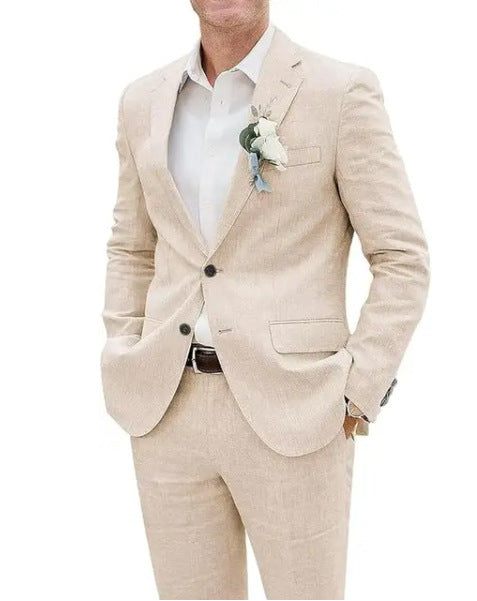 Men's Slim Fit Casual Blazer & Pants Suit