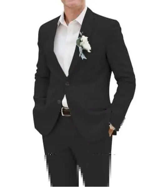 Men's Slim Fit Casual Blazer & Pants Suit