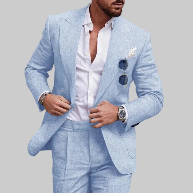 Men's Slim Fit Two-Piece Formal Suit