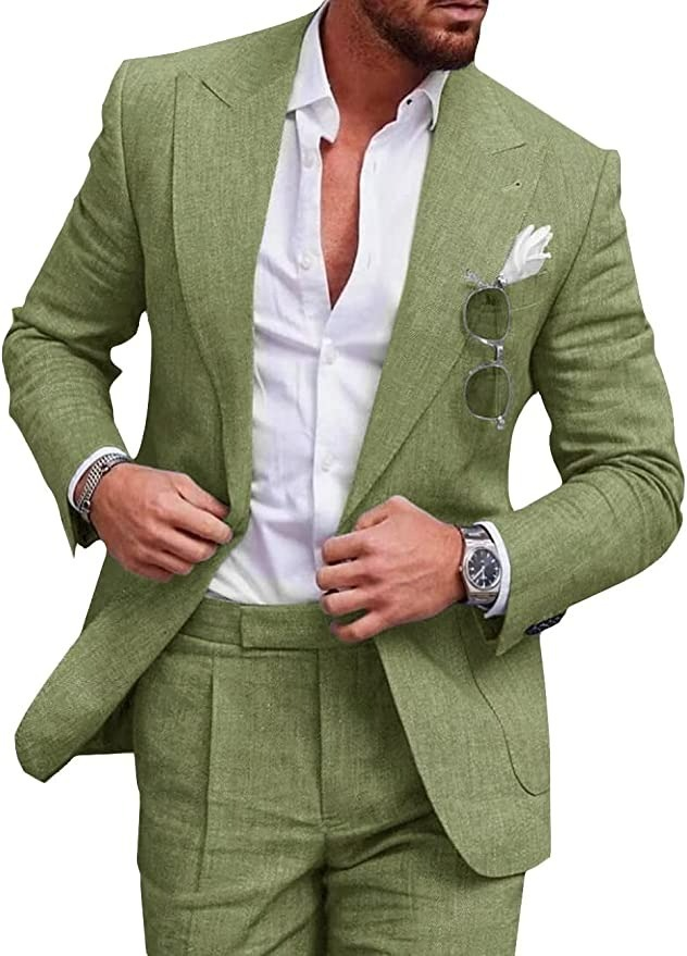Men's Slim Fit Two-Piece Formal Suit