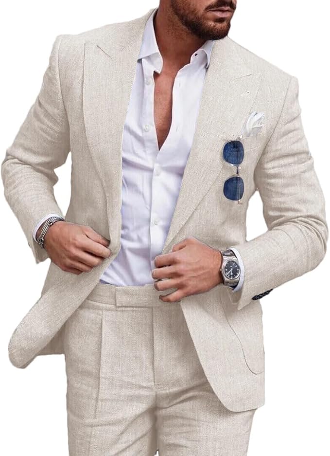 Men's Slim Fit Two-Piece Formal Suit