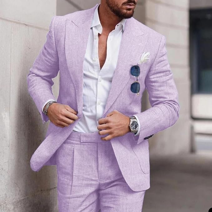 Men's Slim Fit Two-Piece Formal Suit