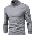 Men's Slim Fit Ribbed Turtleneck Pullover