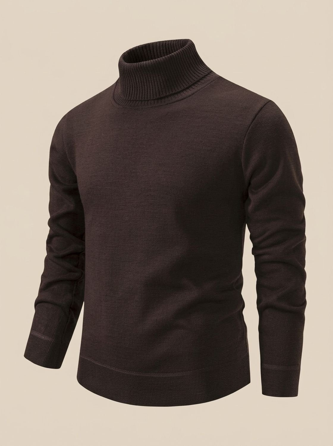 Men's Slim Fit Fine Knit Turtleneck Sweater