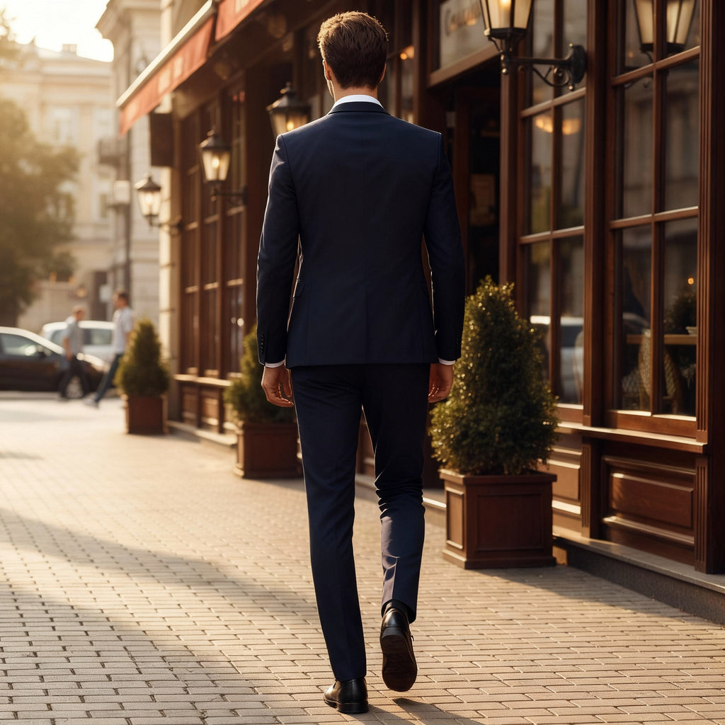 Men's Slim Fit Two-Piece Business Suit