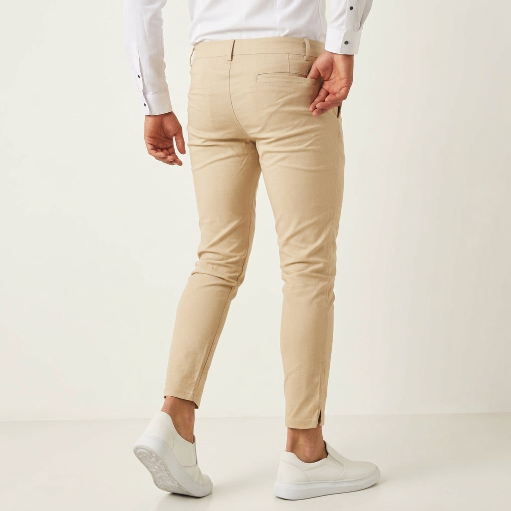 Men's Slim Fit Tailored Dress Pants