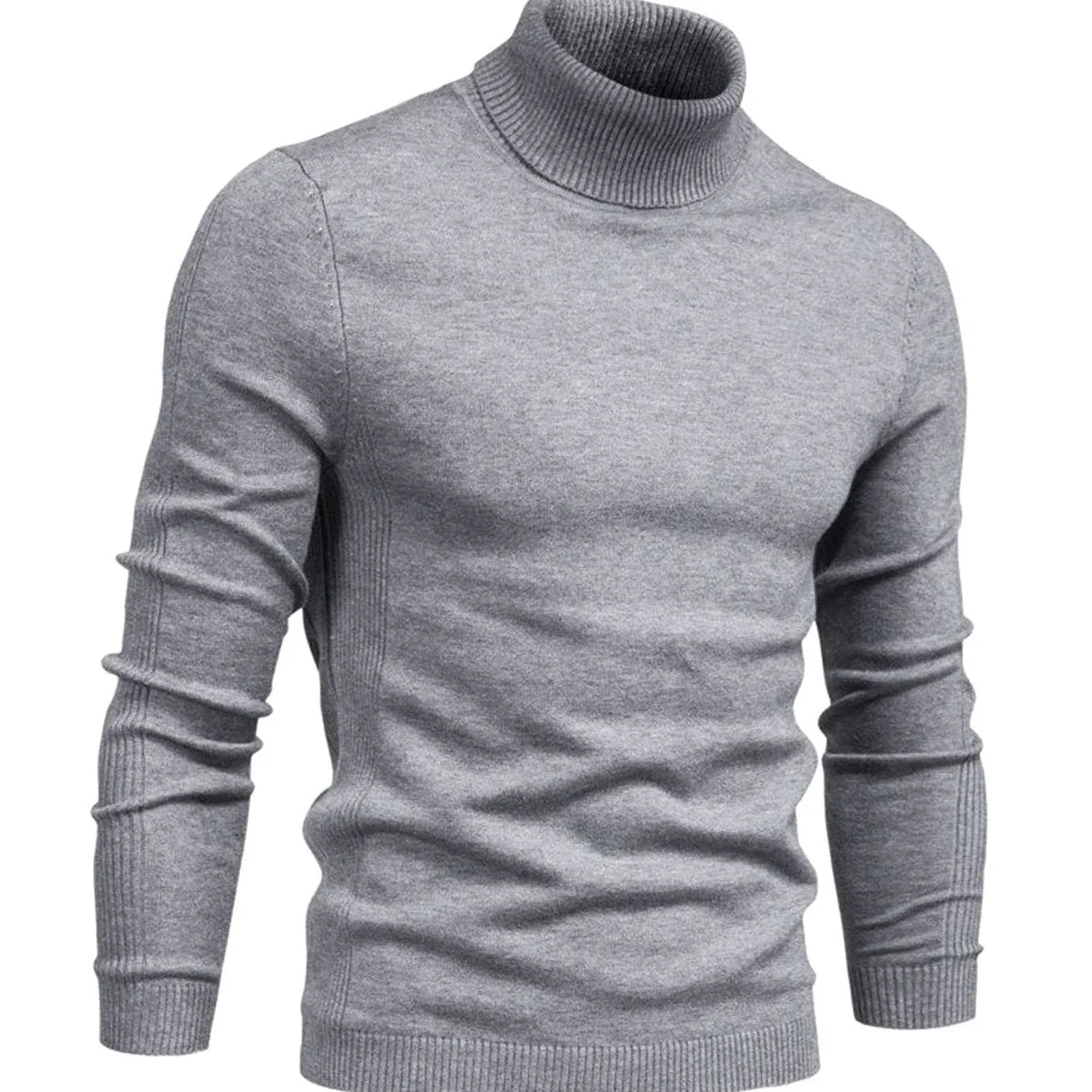 Men's Slim Fit Knit Turtleneck Sweater