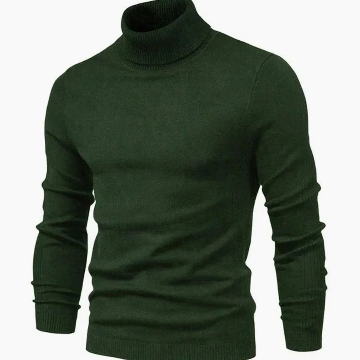 Men's Slim Fit Knit Turtleneck Sweater