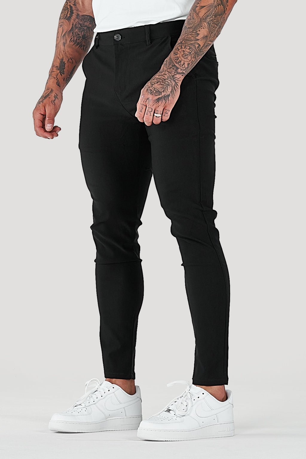Men's Slim Tapered Ankle Chino Pants